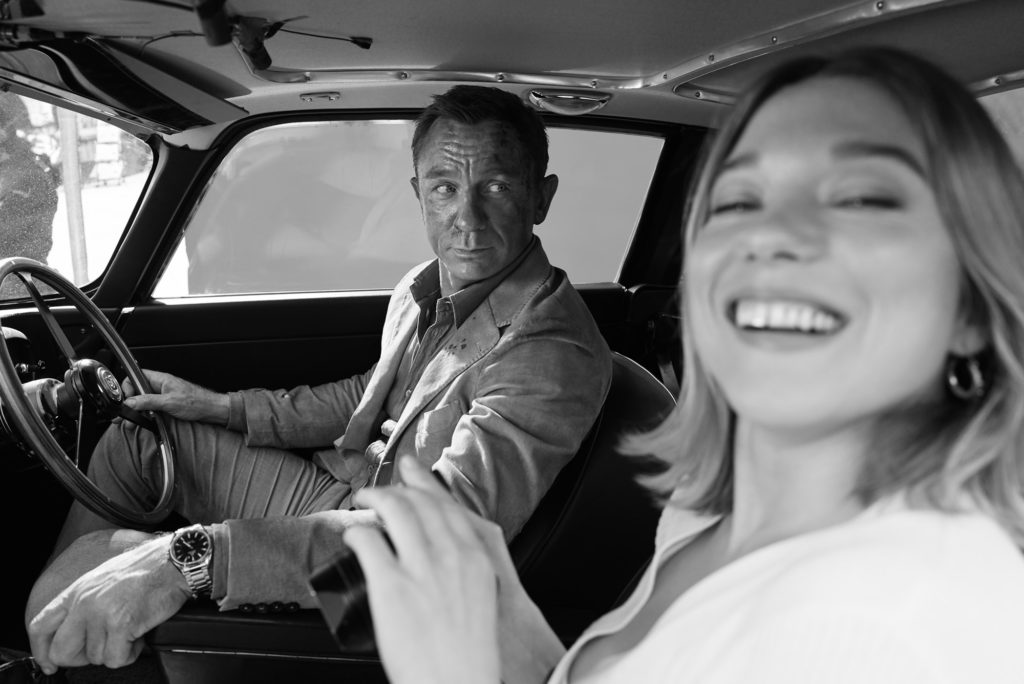 daniel craig, lea seydoux, greg williams, gwp, vroom